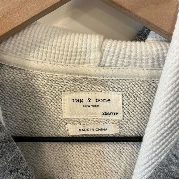 rag and bone Grey Racer Hoodie Dress Excellent Condition XXS - Picture 13 of 16